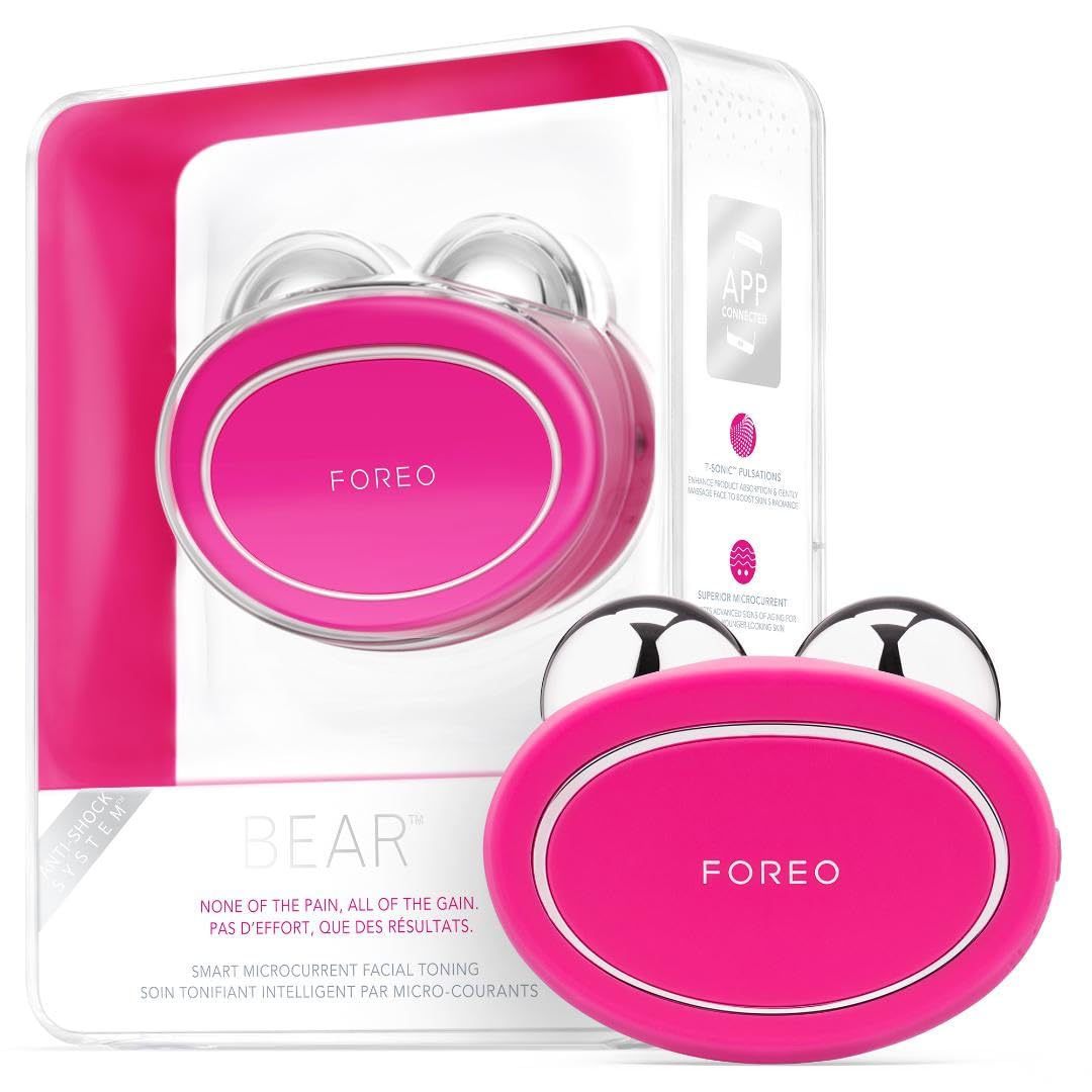 FOREO Bear Dispositivo Facial de Microcorriente - Herramienta de Es...