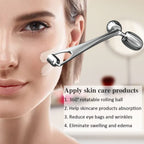Yeamon Gua Sha - Juego de herramientas faciales y rodillos faciales...