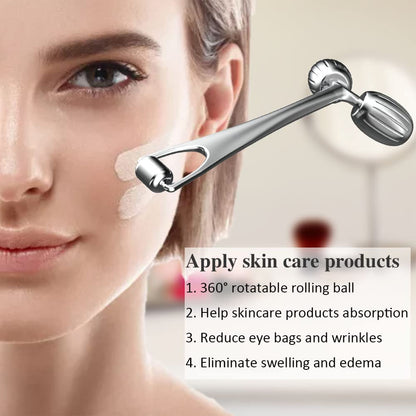 Yeamon Gua Sha - Juego de herramientas faciales y rodillos faciales...