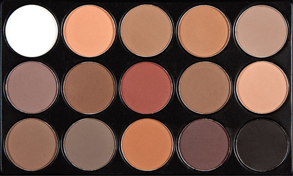 Pure Vie Paleta de sombra de ojos profesional con reflejos y kit de...