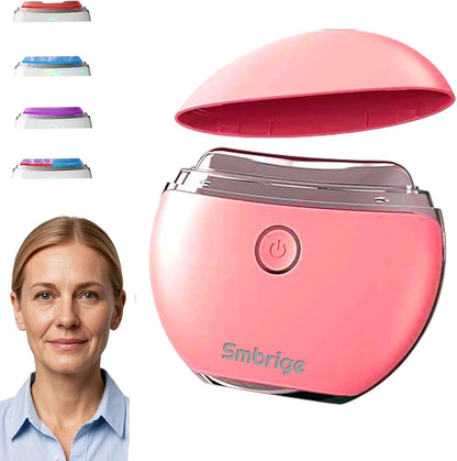 Smbrige Herramienta de masaje facial, 4 modos de color, terapia de...