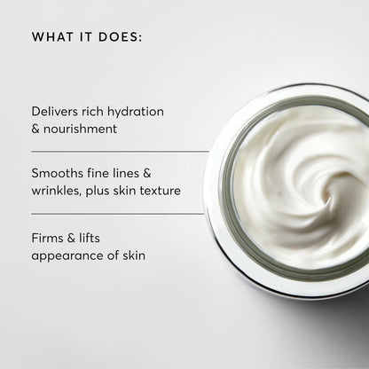 Naturium Crema rica en múltiples péptidos, hidratante y nutritiva para ayudar a la aparición de líneas finas y arrugas, vegana y libre de crueldad, 1.7 onzas