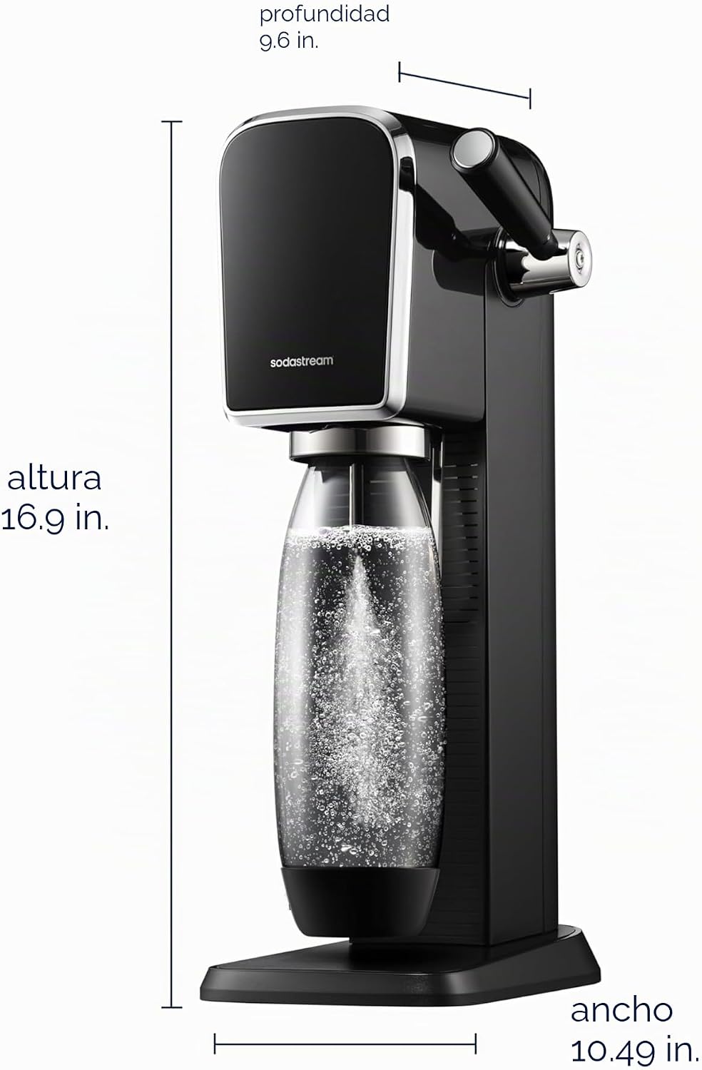 SodaStream - Fabricante de agua con gas ART | Kit de inicio | Siste...