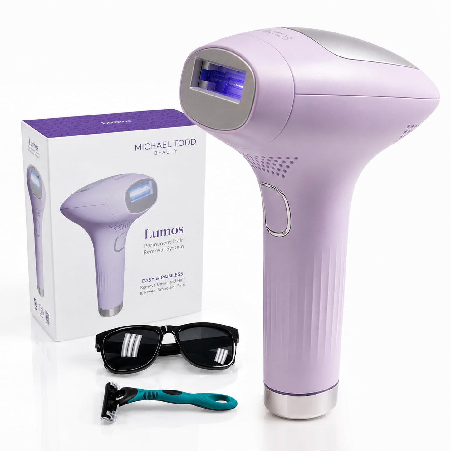 MICHAEL TODD Beauty: dispositivo de depilación láser IPL LUMOS para...