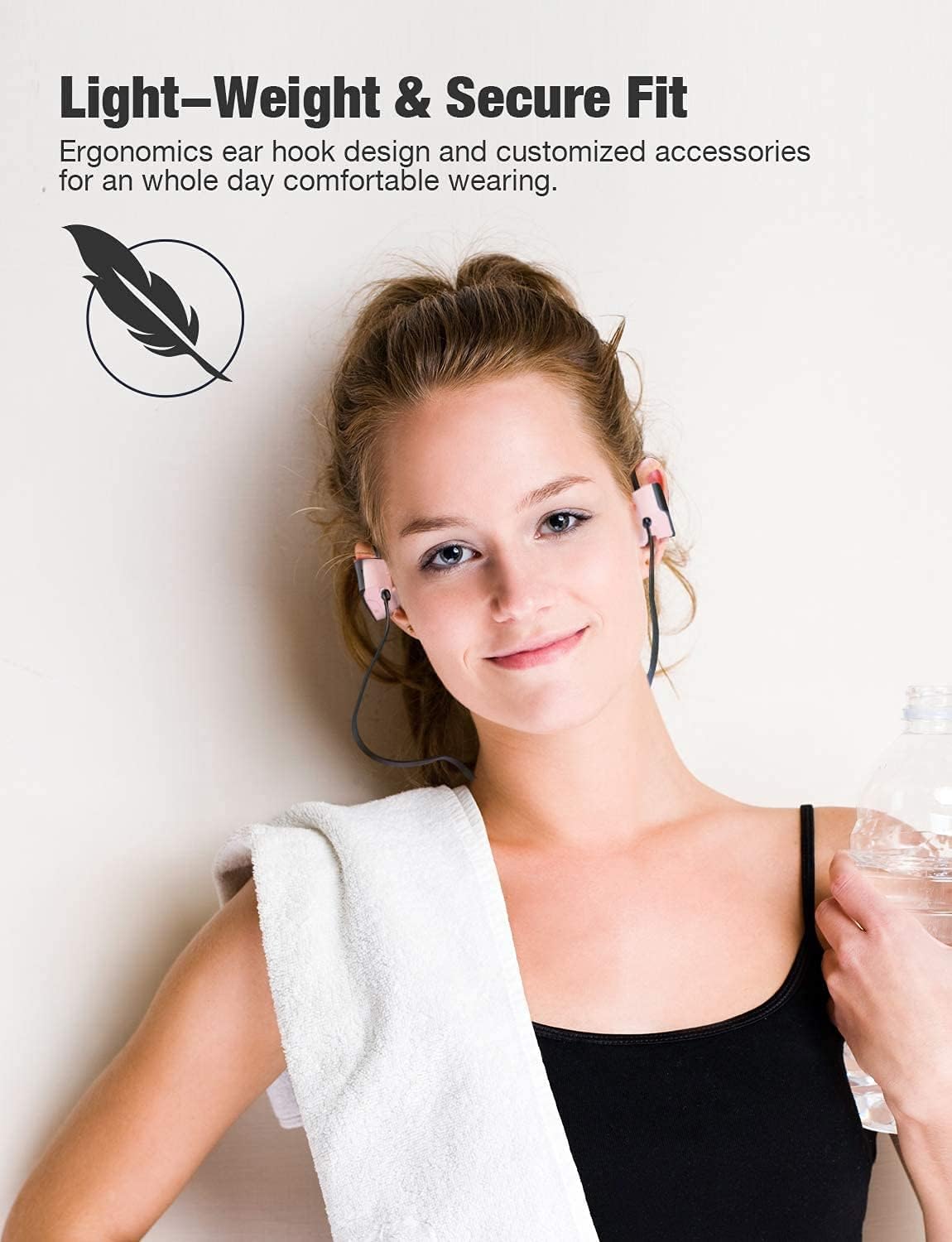 Otium - Auriculares Bluetooth inalámbricos, auriculares con Bluetoo...