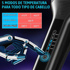 Bcway Plancha de pelo profesional, plancha plana de titanio flotant...