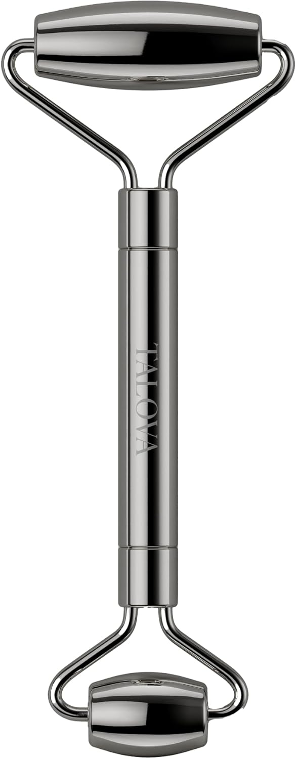 TALOVA - Rodillo facial de acero inoxidable de grado 304, rodillo f...
