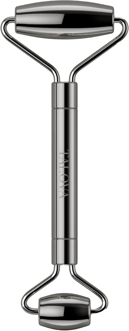 TALOVA - Rodillo facial de acero inoxidable de grado 304, rodillo f...