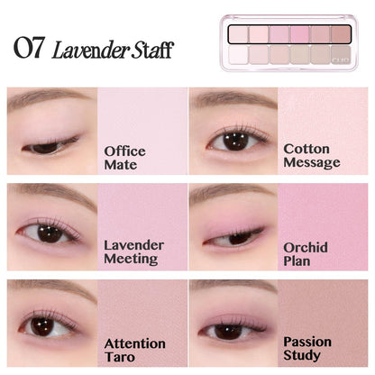 CLIO PRO Paleta de Sombras de Ojos Air (07 LAVENDER STAFF)