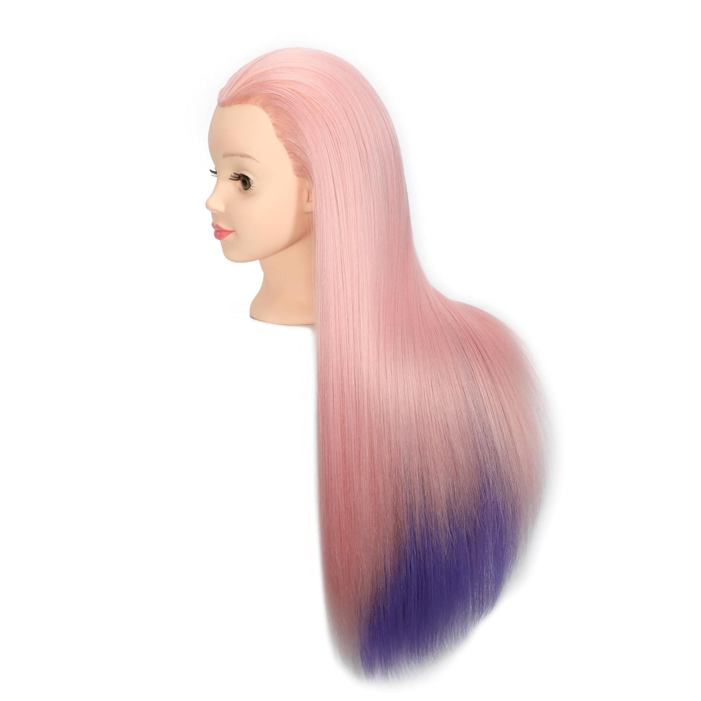 26"-28" Cabeza de maniquí para peinado y entrenamiento de p...