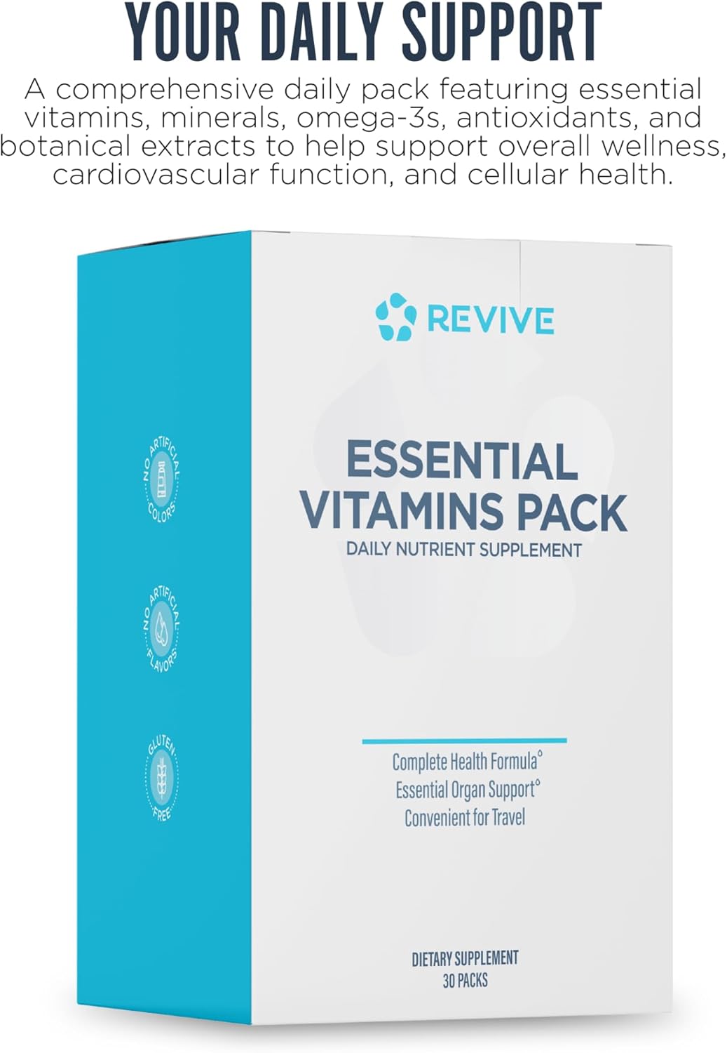 Revive MD Essential - Paquetes de vitaminas para hombres y mujeres,...