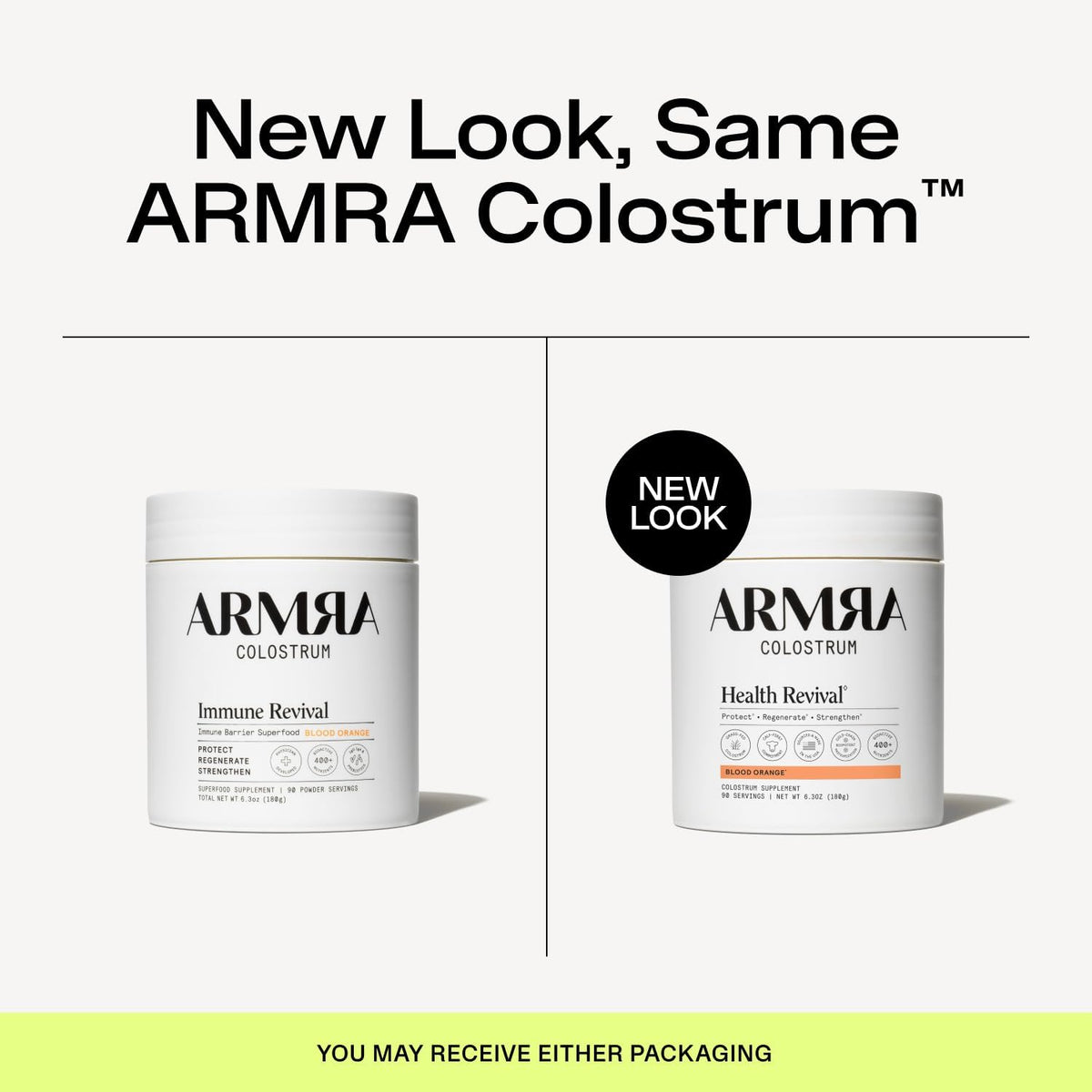 ARMRA Polvo de Colostro | Naranja Sangre | Salud intestinal y reduc...