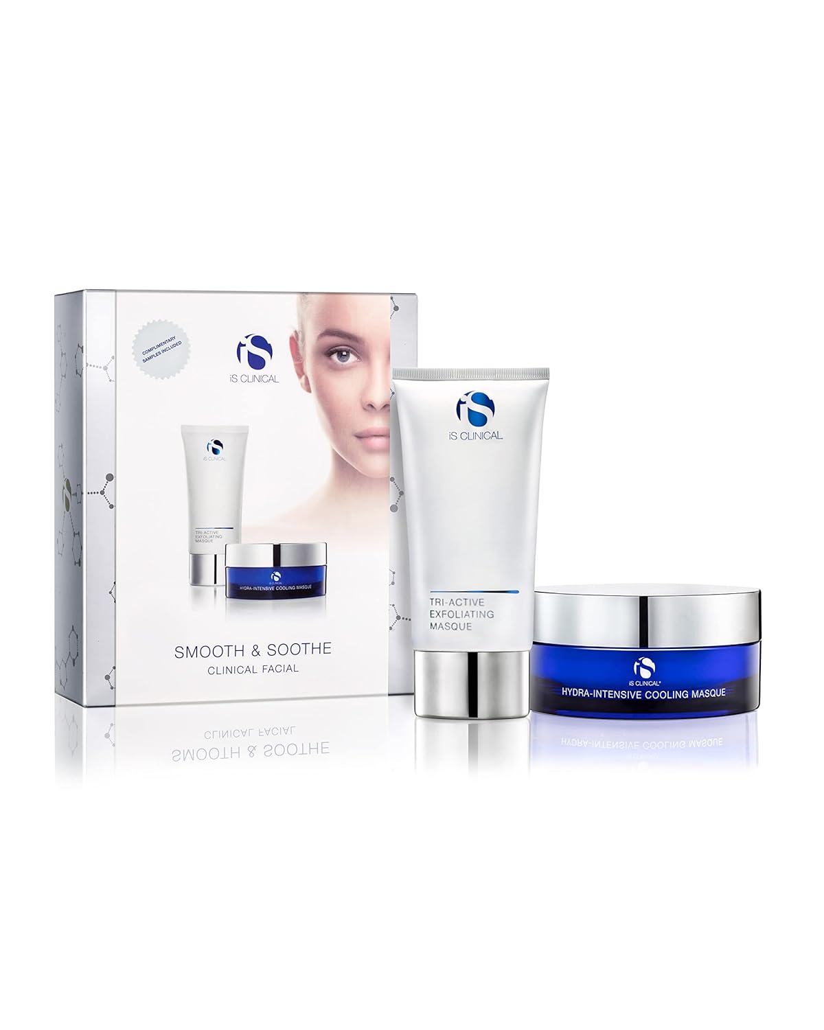 iS CLINICAL Suaviza y calma el facial clínico; régimen exfoliante e...