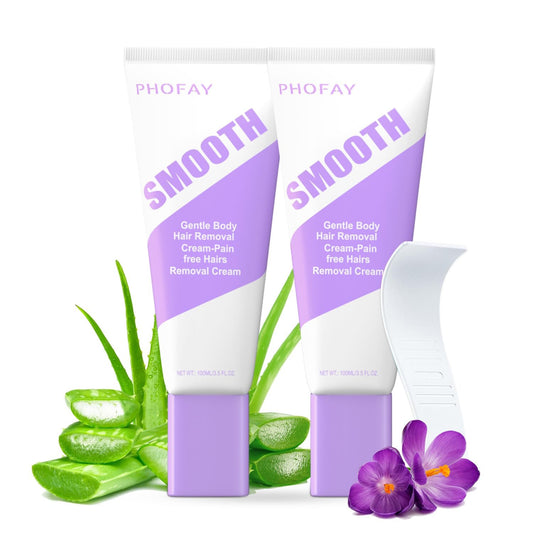 PHOFAY Crema depilatoria para pieles sensibles, mujeres y hombres,...