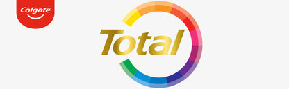 Colgate Total Active Prevention - Pasta de dientes en gel blanqueador con flúor, a granel con fórmula clínicamente probada que combate las bacterias de la placa, menta, paquete de 4, 5.1 onzas