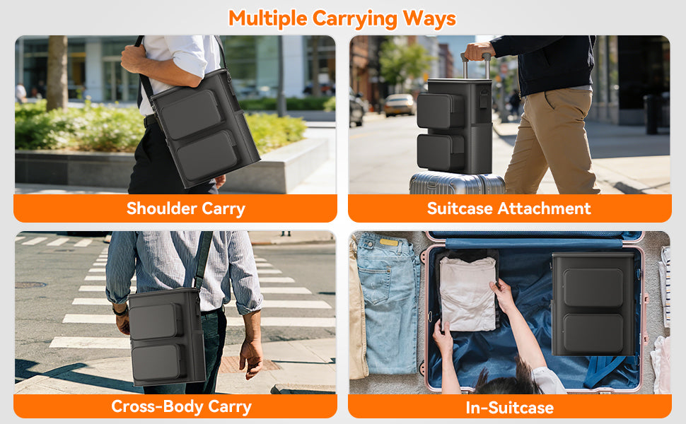 KDD Estuche organizador electrónico de viaje, bolsa de almacenamiento portátil para accesorios tecnológicos para artículos esenciales de viaje, estuche de almacenamiento de gran capacidad con