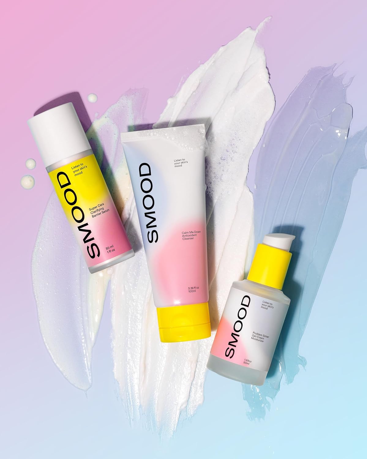 Super Cera Suero, Gel Crema Hidratante y Limpiador Bundle