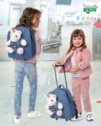 Naturally KIDS Maleta para niños pequeños con. Juguete de peluche c...