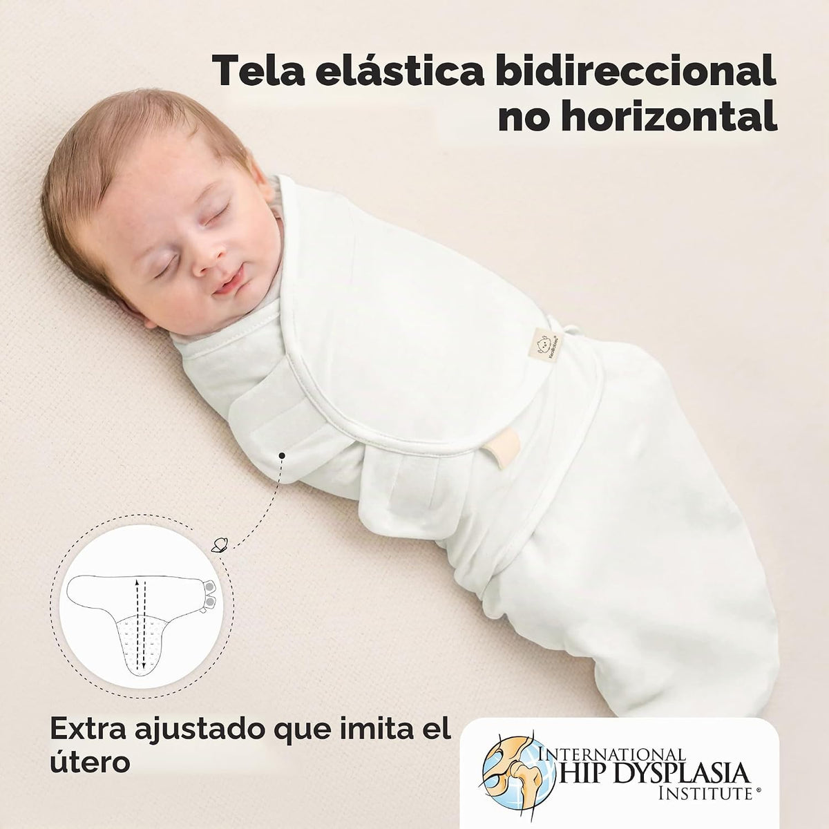 KeaBabies Paquete de 3 Sacos de Dormir Envolventes Orgánicos para B...