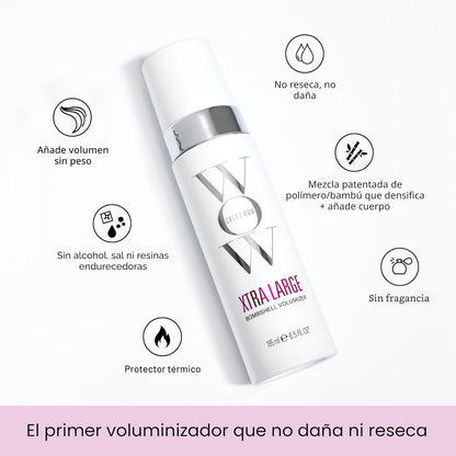 COLOR WOW Xtra Large Bombshell Volumizer - Nueva tecnología sin alc...