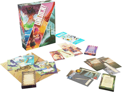 Asmodee Juego de cartas Enchanted Adventures: aventura cooperativa inspirada en la sala de escape, divertido juego familiar para niños y adultos, a partir de 10 a 6 jugadores, 1 hora de juego