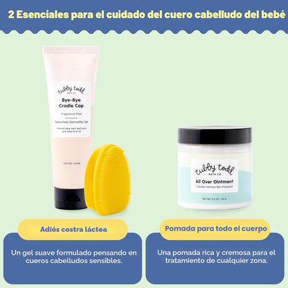 TUBBY TODD Kit de tratamiento para el cabello de bebé Cradle Cap, i...