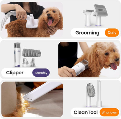 oneisall Aspiradora de Aseo para Perros, Aspiradora de Aseo para Ma...