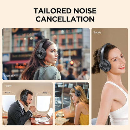 FIO MOTUS - Auriculares con cancelación de ruido: auriculares inalá...