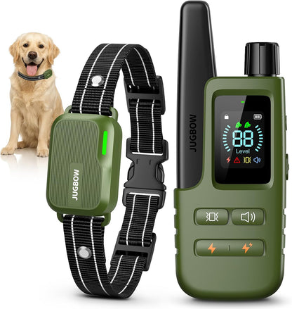 Jugbow Collar de choque para perro, collar de entrenamiento para pe...