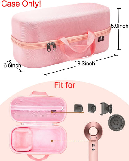 Estuche de almacenamiento rígido RAIACE compatible con secador de p...