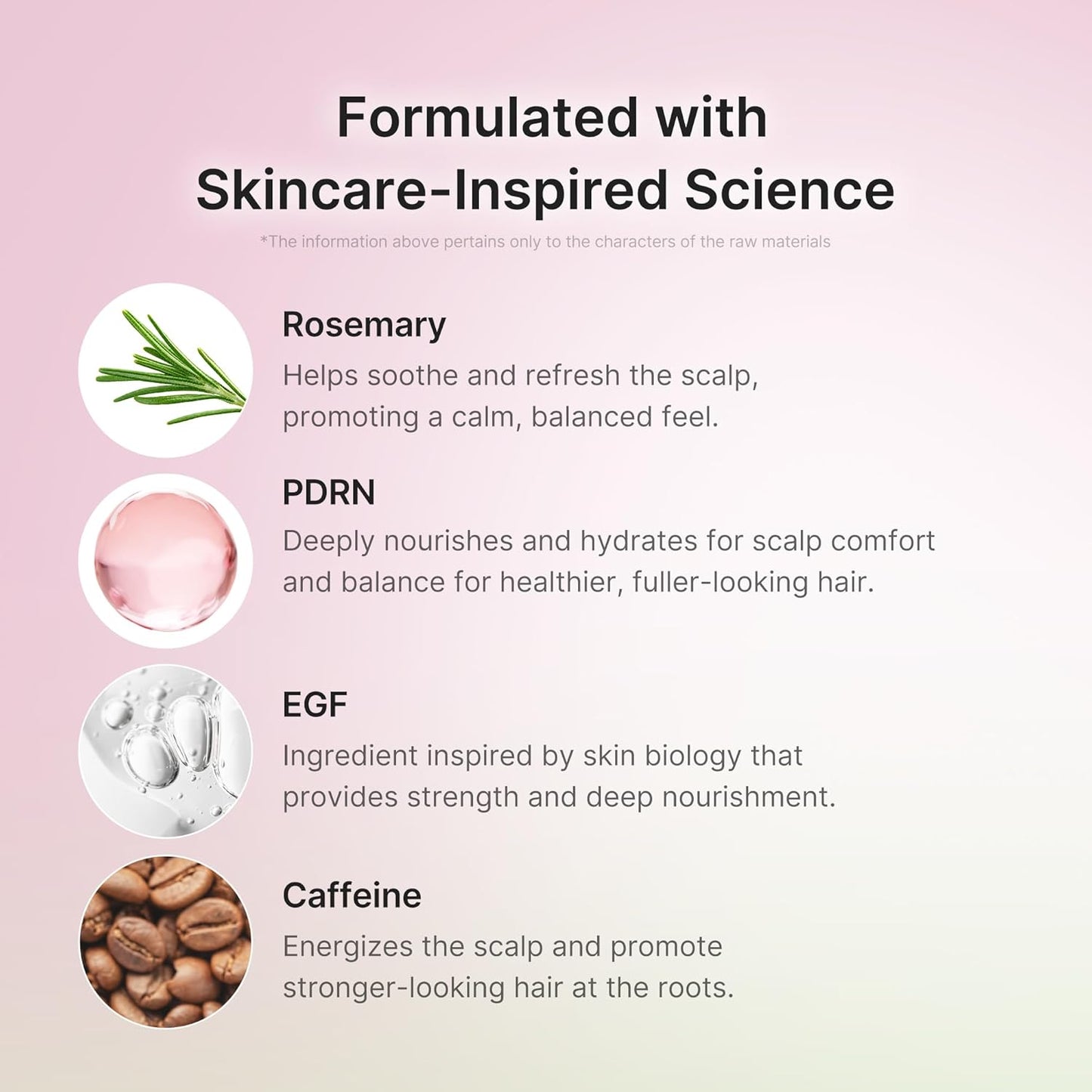 medicube Rosemary PDRN Scalp Refresh & Nourish Serum | Suero ligero no graso para cabello más grueso, más completo y de aspecto más denso | Tratamiento del cuero cabelludo para cuero cabelludo