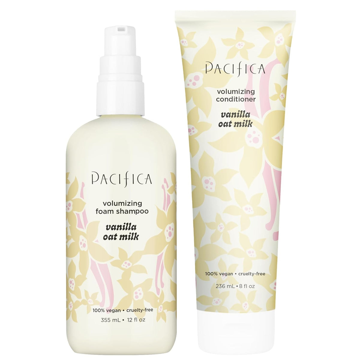 Pacifica Set de Champú y Acondicionador de Vainilla y Leche de Aven...