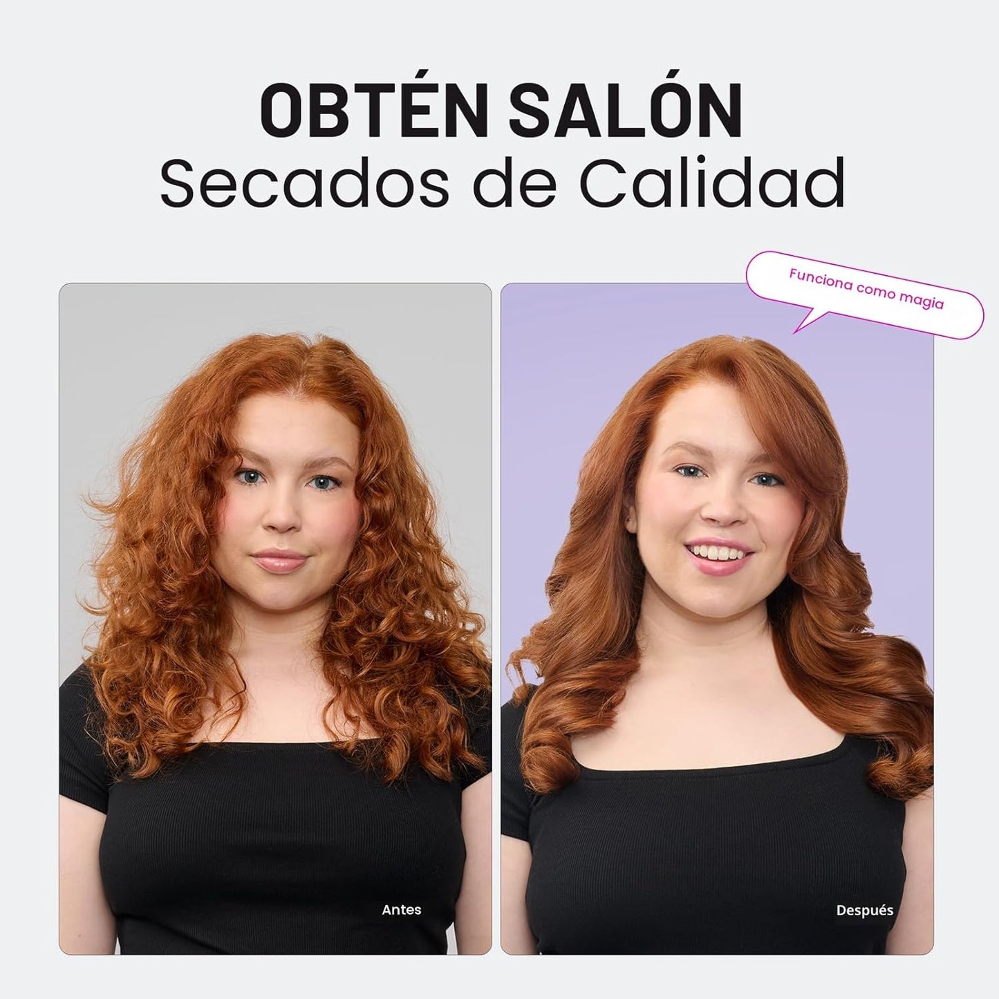 Wavytalk Versión Actualizada Cepillo Térmico para Aspecto de Peinad...