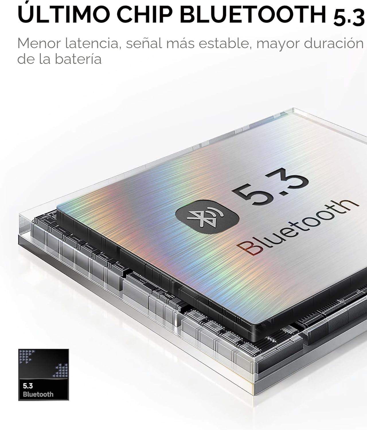 Picun Auriculares Bluetooth B8, auriculares inalámbricos Bluetooth...