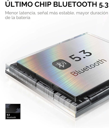 Picun Auriculares Bluetooth B8, auriculares inalámbricos Bluetooth...