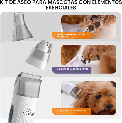 oneisall Aspiradora de Aseo para Perros, Aspiradora de Aseo para Ma...