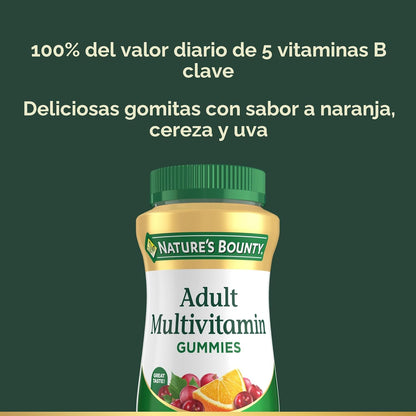 Nature's Bounty Multivitamínico para adultos, suplemento vitamí...