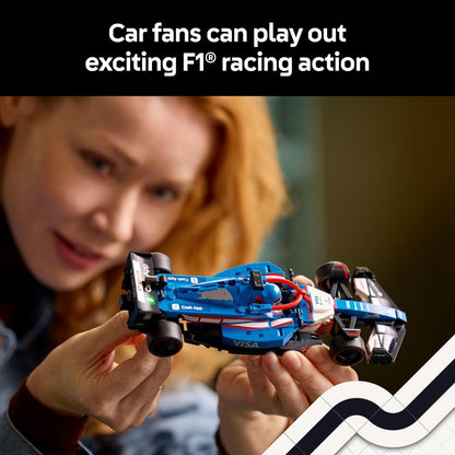 LEGO Speed Champions Visa Cash App RB VCARB 01 F1 Kit de modelos de autos de carreras – Juegos de construcción para adultos, mayores de 18 años con características realistas – Manualidades de bricolaje para exhibición – Ideas de regalo para fanáticos de l