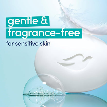 Dove Barra de Jabón de Belleza para Piel Sensible, 8 Barras para Pi...