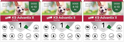 K9 Advantix II Tratamiento y Prevención Veterinaria Recomendada par...