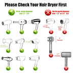 Hairizone Difusor universal de cabello adaptable para secadores de...