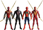MPMIYVX Juego de 4 figuras de acción de héroe araña, figuras de sup...