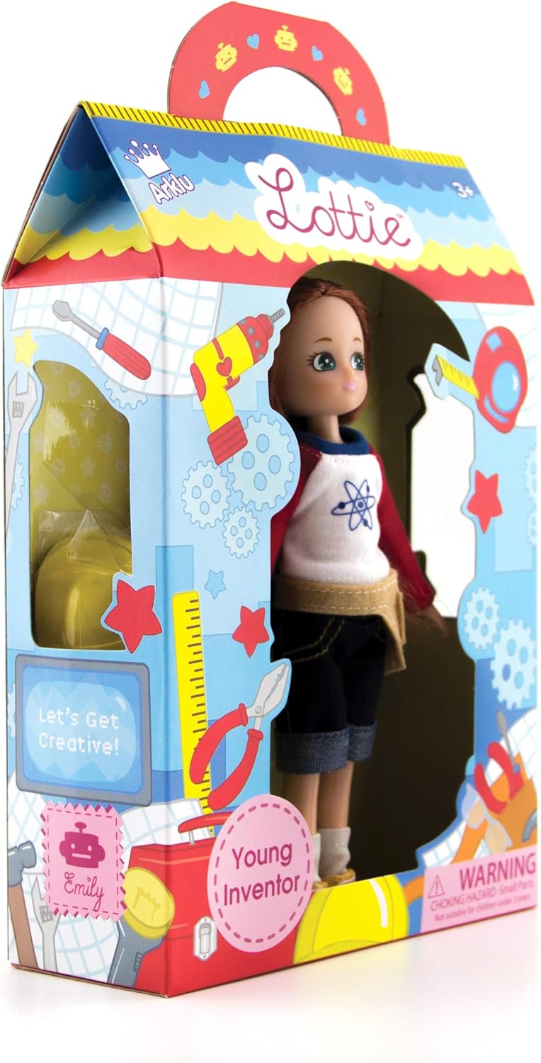 Lottie Muñeca Joven Inventor STEM con Juego de Herramientas