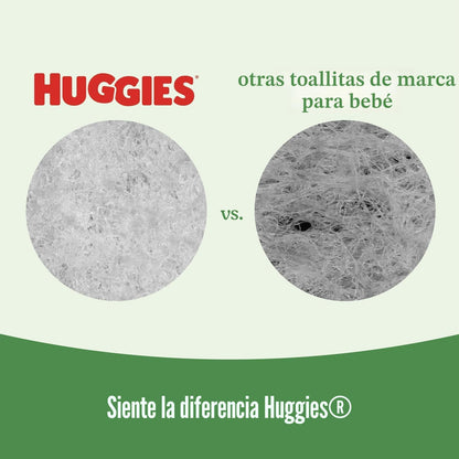 Huggies - Toallitas para bebés Natural Care Sensitive, sin perfume,...