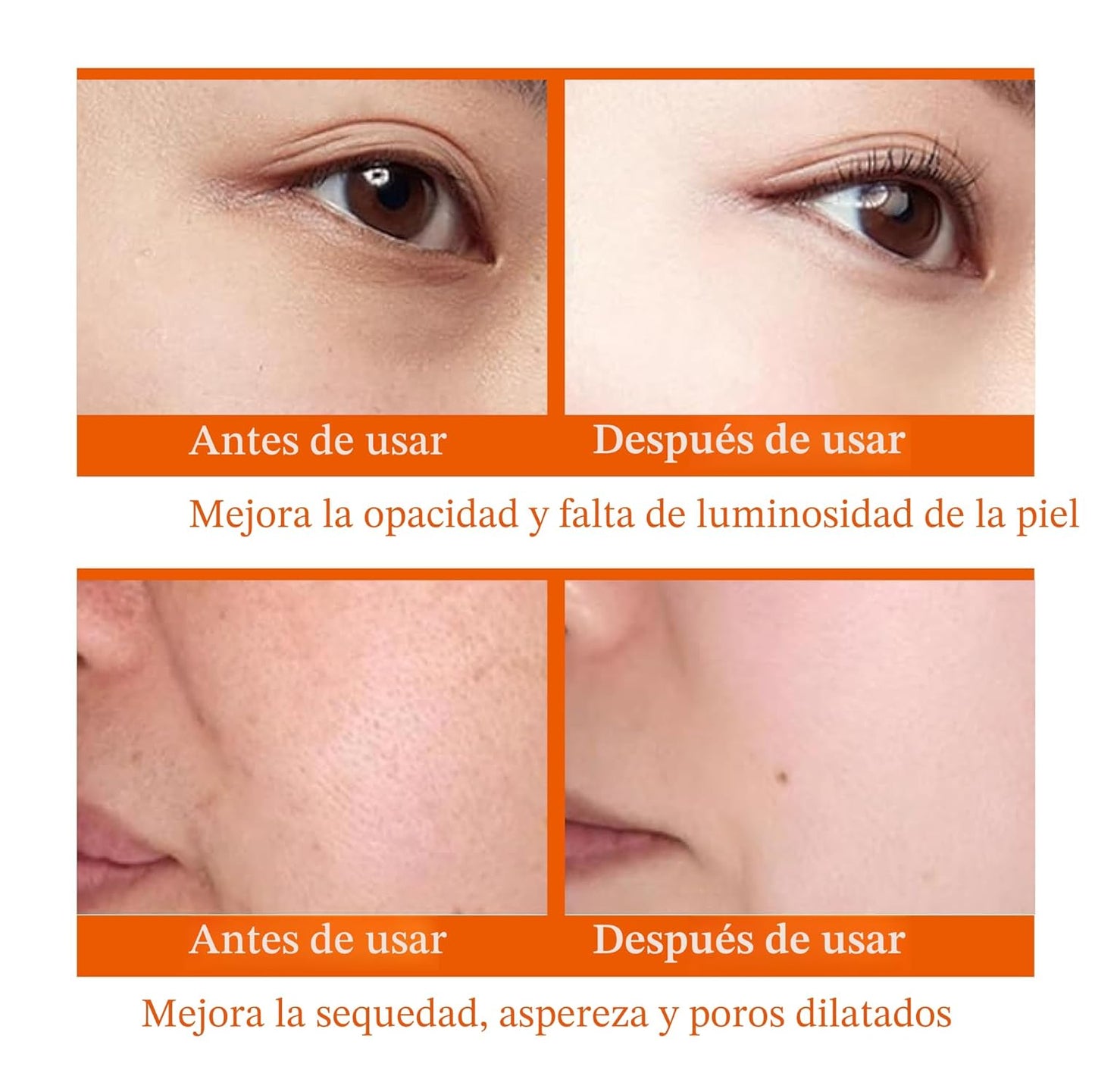 Juego de 6 piezas para el cuidado de la piel hidratante con vitamin...