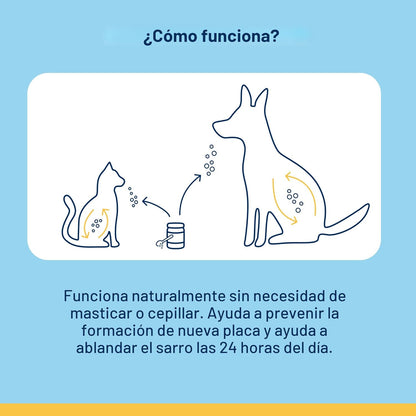 ProDen PlaqueOff Polvo para mascotas - Ambientador de aliento para...