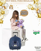 Naturally KIDS Maleta para niños pequeños con. Juguete de peluche d...