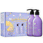 Champú y acondicionador de biotina para adelgazar el cabello para m...