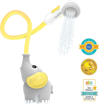 YOOKIDOO - Cabeza de ducha para bebé, bomba de agua de elefante con...