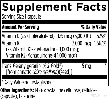 Designs for Health Vitamina D Suprema \u2013 Vitamina D 5000 UI con...
